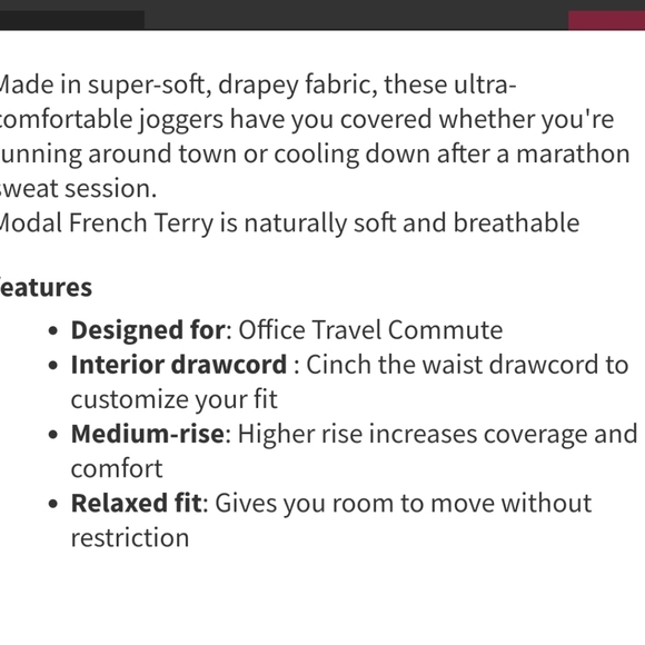 Lululemon Warm Down Joggers - Picture 4 of 13